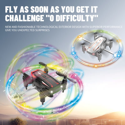 Led Stunt Rc Drone Luz colorida Rotação Uav Quadrocopter Distância de controle remoto de cerca de 100m Perfeito presente para crianças