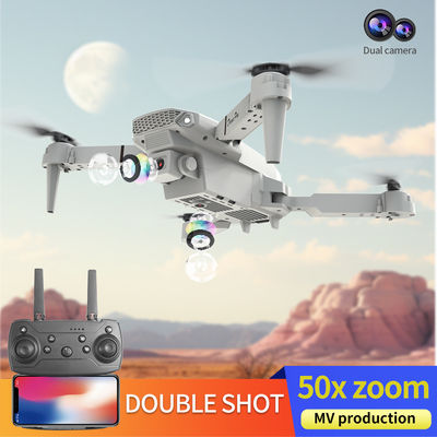 Drone profissional portátil E88 Pro com câmera dupla 4k 8k Wifi Fpv Quadcopter 3.7V 1800mAH Bateria de lítio Capacidade