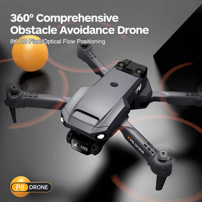 Tipo de controle P8 Drone Dual Esc 4k Hd Câmera dobrável Rc Controle remoto Quadcopter Fotografia Wifi Fpv Mini Drones Garoto Presentes Brinquedos Vs F189