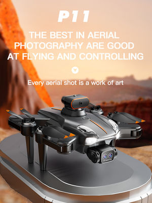 Profesional P11max Wifi Drone 10-20min Tempo máximo de voo Dupla câmera HD 8k Evitação de obstáculos 60 minutos Tempo de carregamento