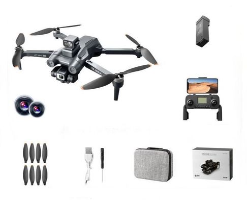 I8 Max 360 Laser Obstáculo Evitação Automático Homing Controle Remoto Negro Motor sem escova Rc Drone Com 4k HD câmera