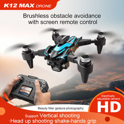 Iniciantes Drones K12 Drones sem escovas Elétricos 3 câmeras 4k Drones infravermelhos Evitação de obstáculos Drones Fluxo óptico Quadcopter brinquedos para adultos