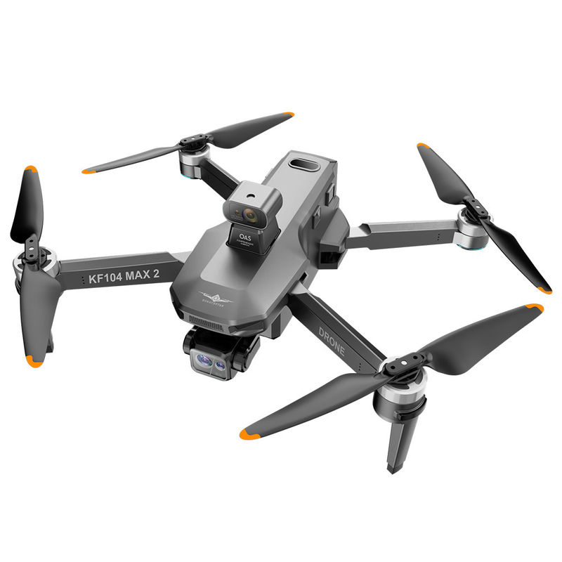 Design Kf104 Max 2 Drone Rc 5g Wifi Drone 4k Profissional Com Aerial 3-axis Anti-shake Gimbal Evitar Obstáculos Quadcopter sem escovas