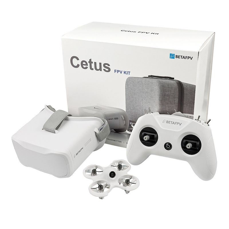 Cetus Fpv Kit Indoor Racing Rc Drone Rtf/bnf Vtx Frsky D 8 Vtx Literadio 2 Se Transmissor Vr02