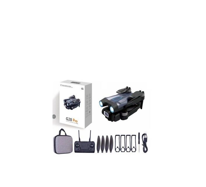 Fotografia de paisagem HUGTEC G28Pro Drone de rotação de velocidade com controle remoto à prova d'água e tamanho de cartão de 46,5 * 47,5 * 54