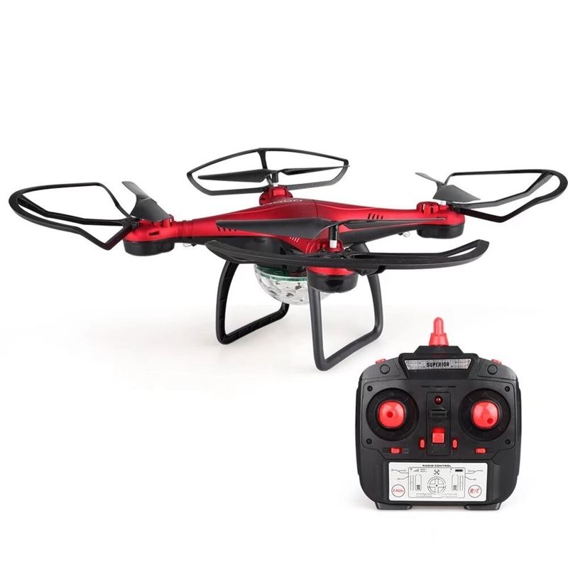 Leve suas aventuras ao ar livre para o próximo nível com X58 Drone luzes deslumbrantes e um retorno chave