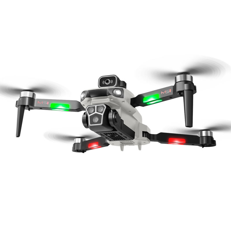 M1s de vôo sem esforço Drone com câmera 4k HD 3 Lens Wifi Fpv Brushless 360 graus Quadcopter de evitação de obstáculos de rolagem