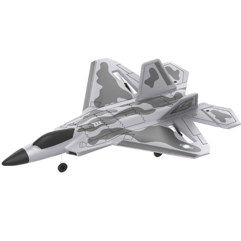 Captura de vídeo 4K UHD F22 Avião RC de asa fixa Fácil de voar Duravel Soft EPP Foam Glider Avião para Aventuras ao ar livre