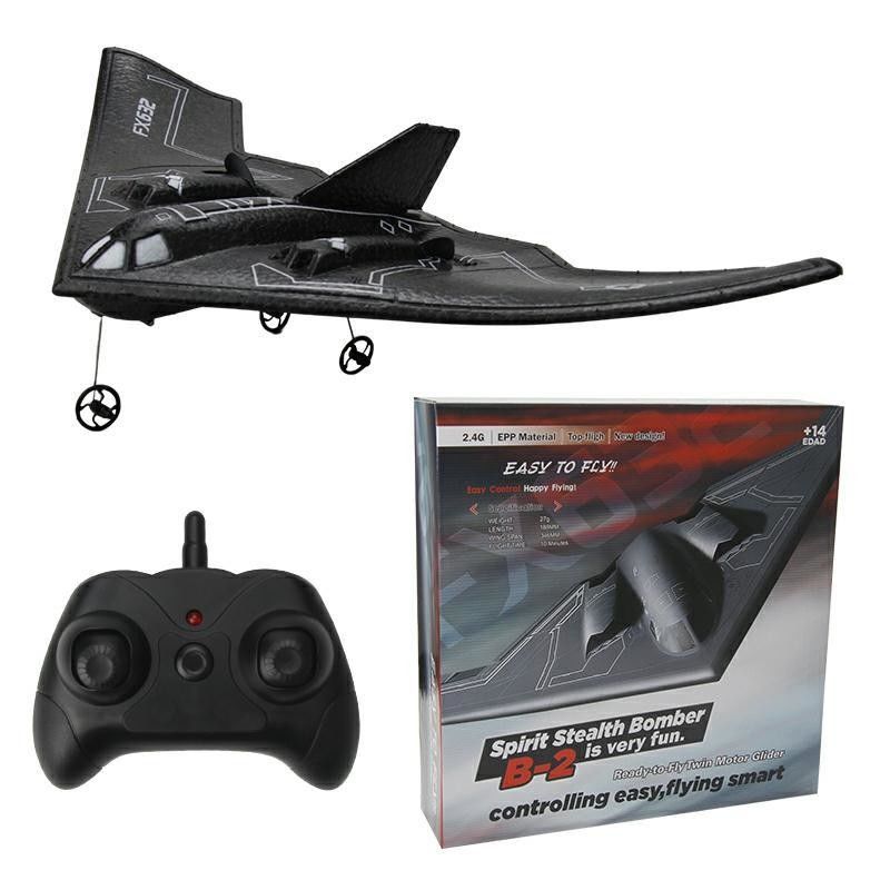Frequência Fx632 Rc Avião Mini 2ch Avião Drone 2.4GHz brinquedos de controle sem fio para maravilhosos presentes infantis
