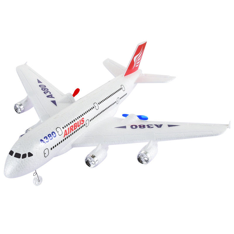 360 graus de rotação de acrobacias avião brinquedo 80M distância remota fonte de energia elétrica Rc controle remoto avião a jato