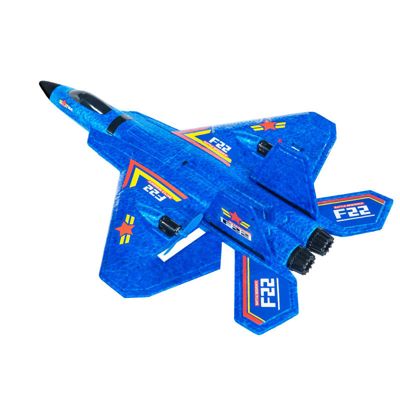 Controlador AA Bateria Rc Aviões Brinquedo Para Meninos Meninas Crianças Iniciantes 2.4ghz 2 Avião de controle remoto com montagem pronta para usar