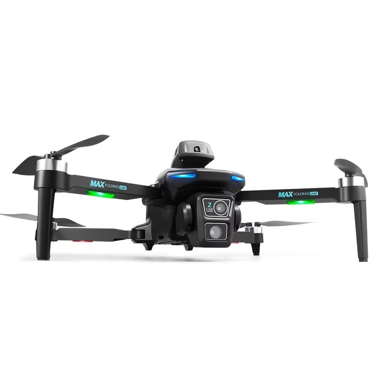 Drone Tipo Xt606 Avião aéreo 2.4g Wifi Fpv Transmissão em tempo real Motor sem escova Drone 4k Pro 100m App Control Uma chave de decolagem e pouso