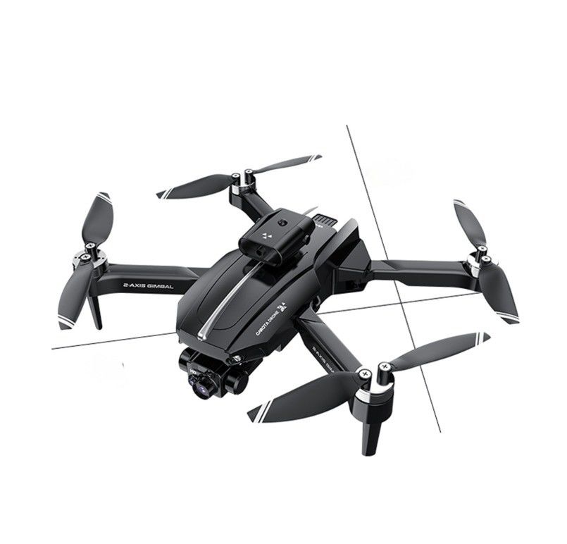 BLACK HUGTEC W21 Drone configurações de câmera personalizáveis e gravação de vídeo de um toque para tempo máximo de voo 10-20min