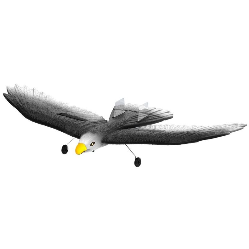 2024 Modelo Eagle Glider de duas vias Rtf Com luz e auto-equilíbrio 3 Changell Glider Controlled Aircraft Escala 56*29.5*8 CM