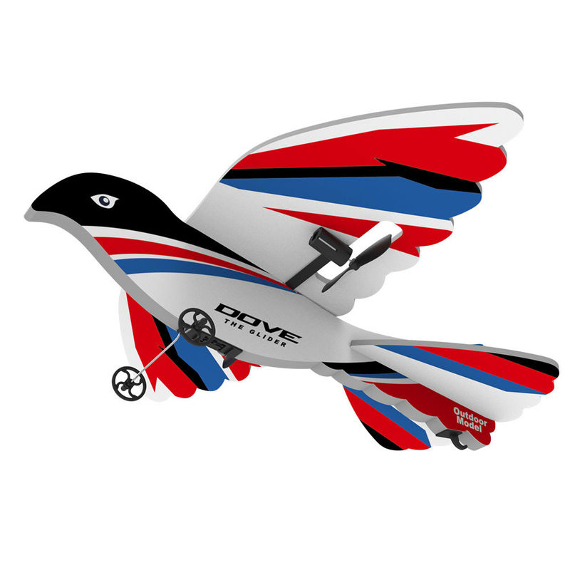 Avião RC para crianças 8-10 minutos de tempo de jogo 3.7V 220mAh Bateria incluída 2.4G controle de rádio