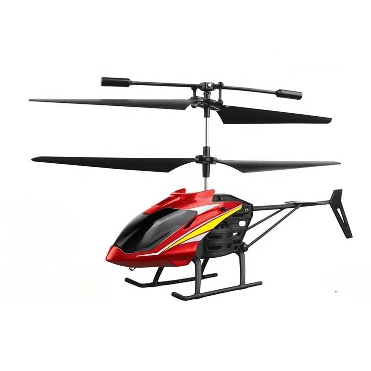 RED F390 Mini Helicóptero Aerobático Helicóptero Sensor Infravermelho Kit Pronto para Voar Com Bom Tempo de Carregamento 40MIN