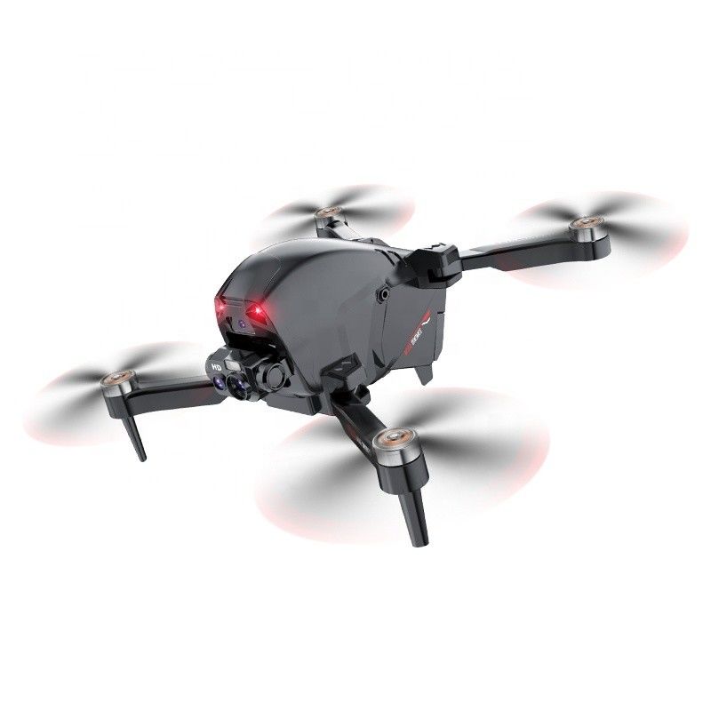 Mini-drones dobráveis com câmera dupla para iniciantes Drones elétricos e deslumbrantes