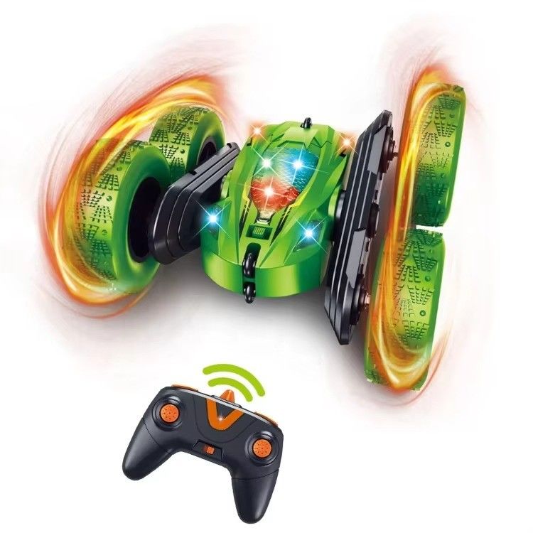 X-010 Rc Mini Stunt Car 2.4ghz Duplo Lado 360 Graus Tumble Remote Control Stunt Car Toys para entretenimento infantil