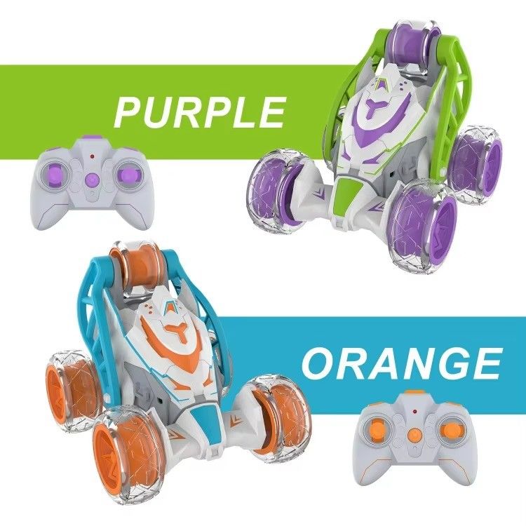 Experto Remote Control Stunt Car 360 Graus Rotação Carro Com Luz Música Spray Toys Para Crianças Jogar Tempo 18 Min