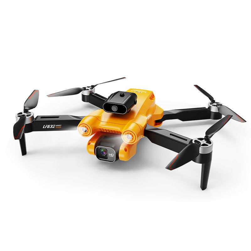 Multi-Angular Shot Lf 632 Obstáculo Evitando Reconhecimento Drone Com Tempo de Voo Máximo 13 Minutos Design Drone 3D Flip