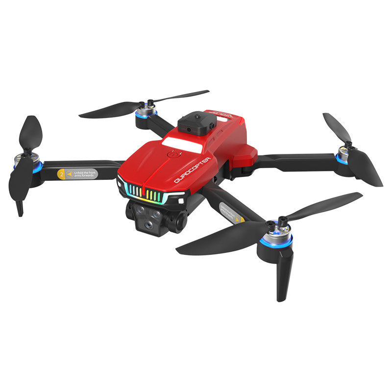 Drones de corrida de desempenho J16 Drone com sistema inteligente de evitação de obstáculos e três câmeras